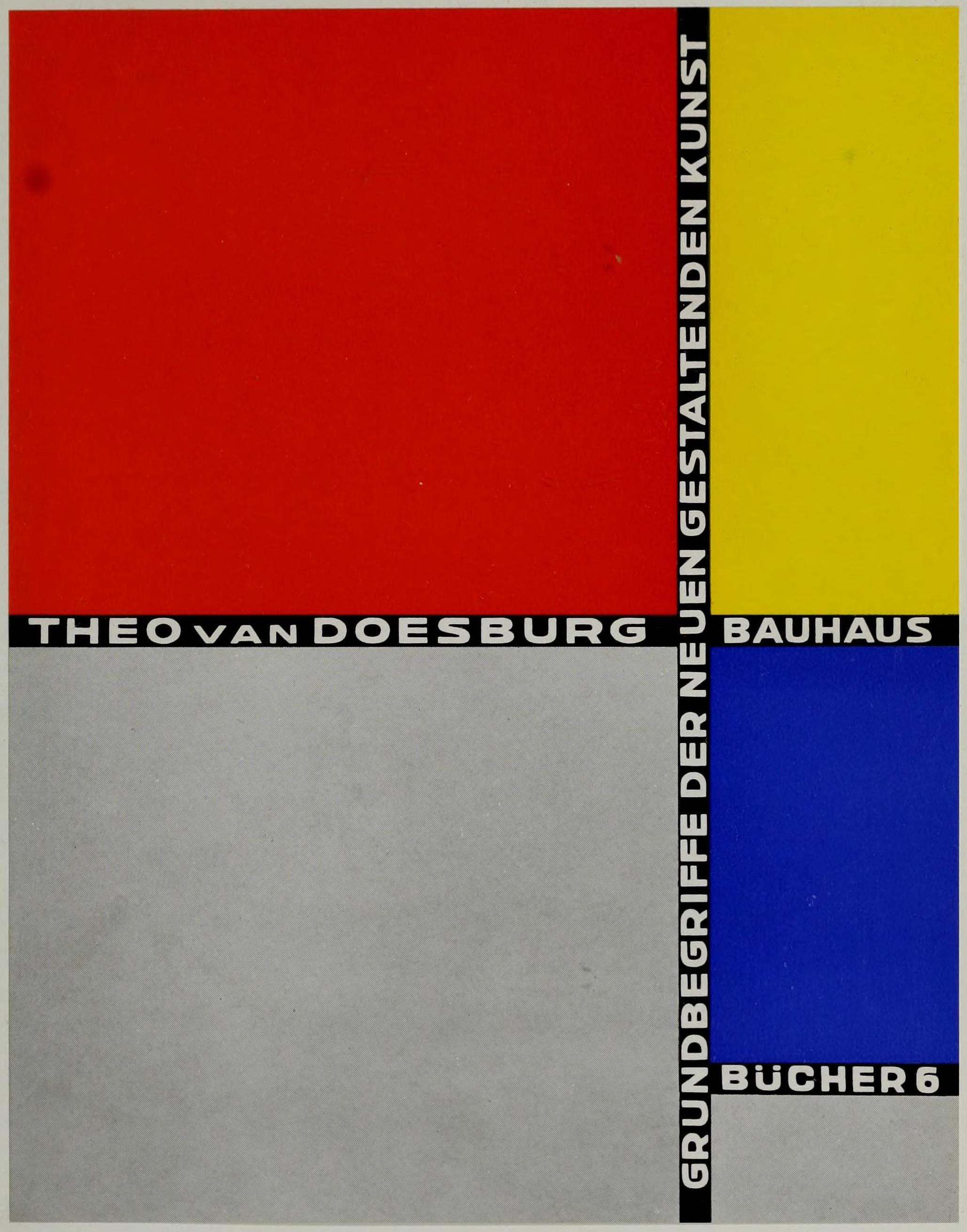 VOLUME 6 IN THE BAUHAUSBÜCHER SERIES IN 1925