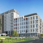 ЖК «Ривьера»: дом 4.1 и квартал 3 (г. Ижевск, ул. Максима Горького). Архитектурное бюро «АГ проджект групп» 2016—2019. Все стадии проекта, дизайн-проект дворового и общественного пространства (совместно с ООО «РК-Проект»)