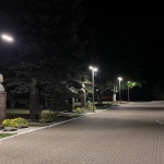 Площадь в Завьялово, Удмуртия (опоры паркового и уличного освещения SLOT 4/2) Площадь в Завьялово, Удмуртия (опоры паркового и уличного освещения SLOT 4/2)