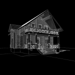 Индивидуальный деревянный дом класса эконом «Алсу», Пермь Индивидуальный деревянный дом класса эконом «Алсу», Пермь