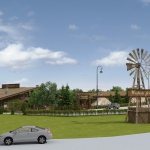 Архитектурное бюро MADE GROUP. Кафе на Славянском шоссе в Ижевске. Визуализация