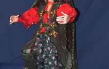 Портретная кукла - Маленький мук. Керамопластик, текстиль. Высота 360 мм.